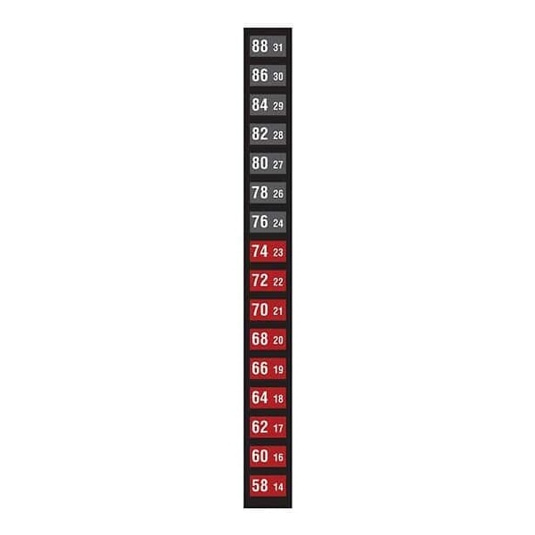 Reversible 16-Pt Vertical Temp Lab, PK 10